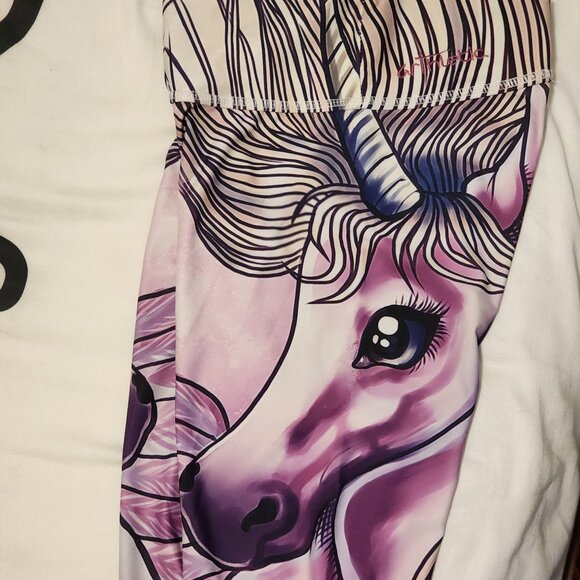 Arthletic Unicorn skin yoga leggings Size M - Picture 1 of 5